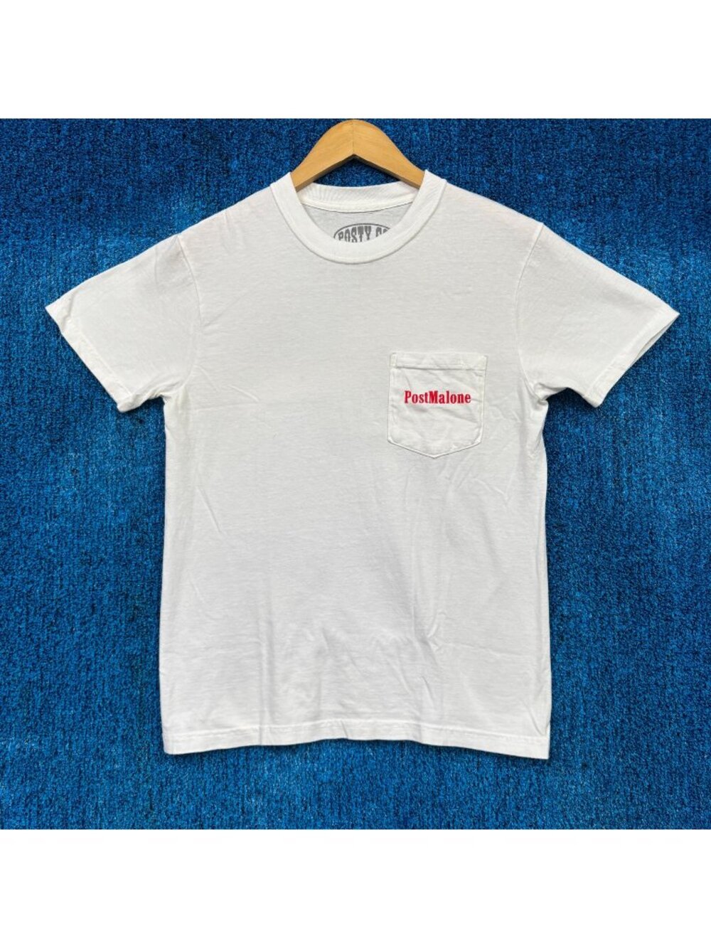 Post Malone Posty White T-Shirt Size Small